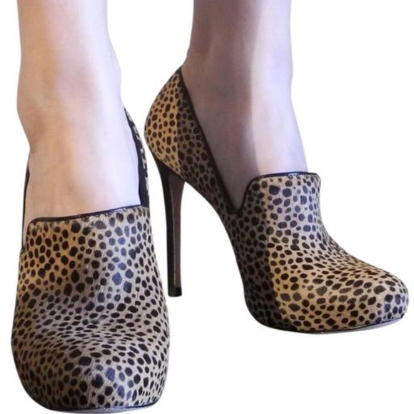 Ann Taylor Leopard Booties - Picture 2 of 5